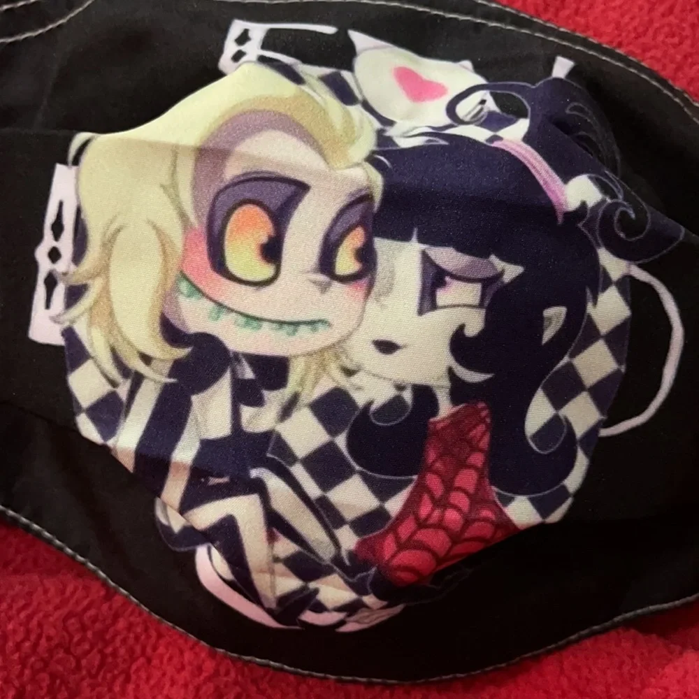 6/$20 New Beetlejuice cartoon face mask